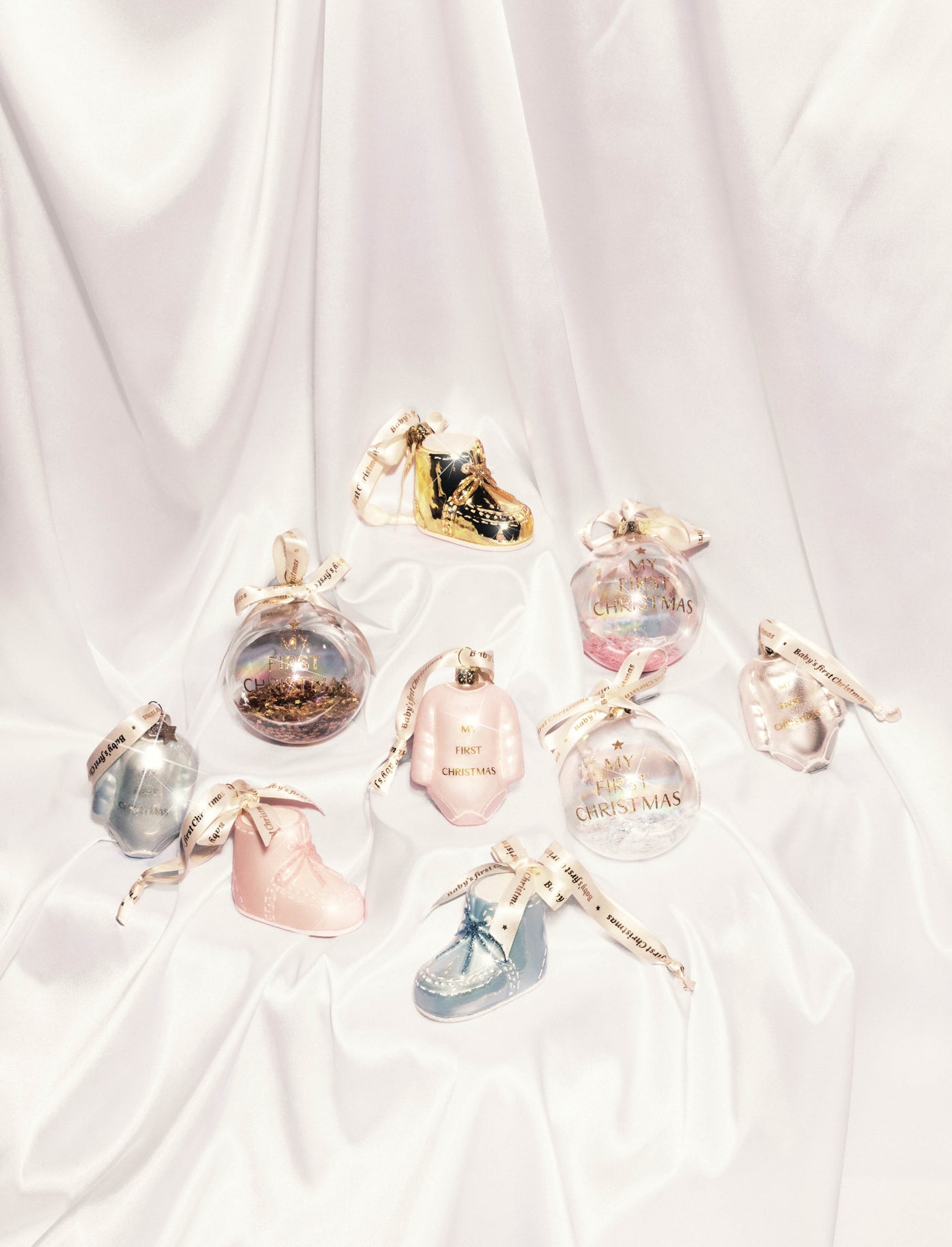 Kerstornament - Vondels Baby Romper "My First Christmas"