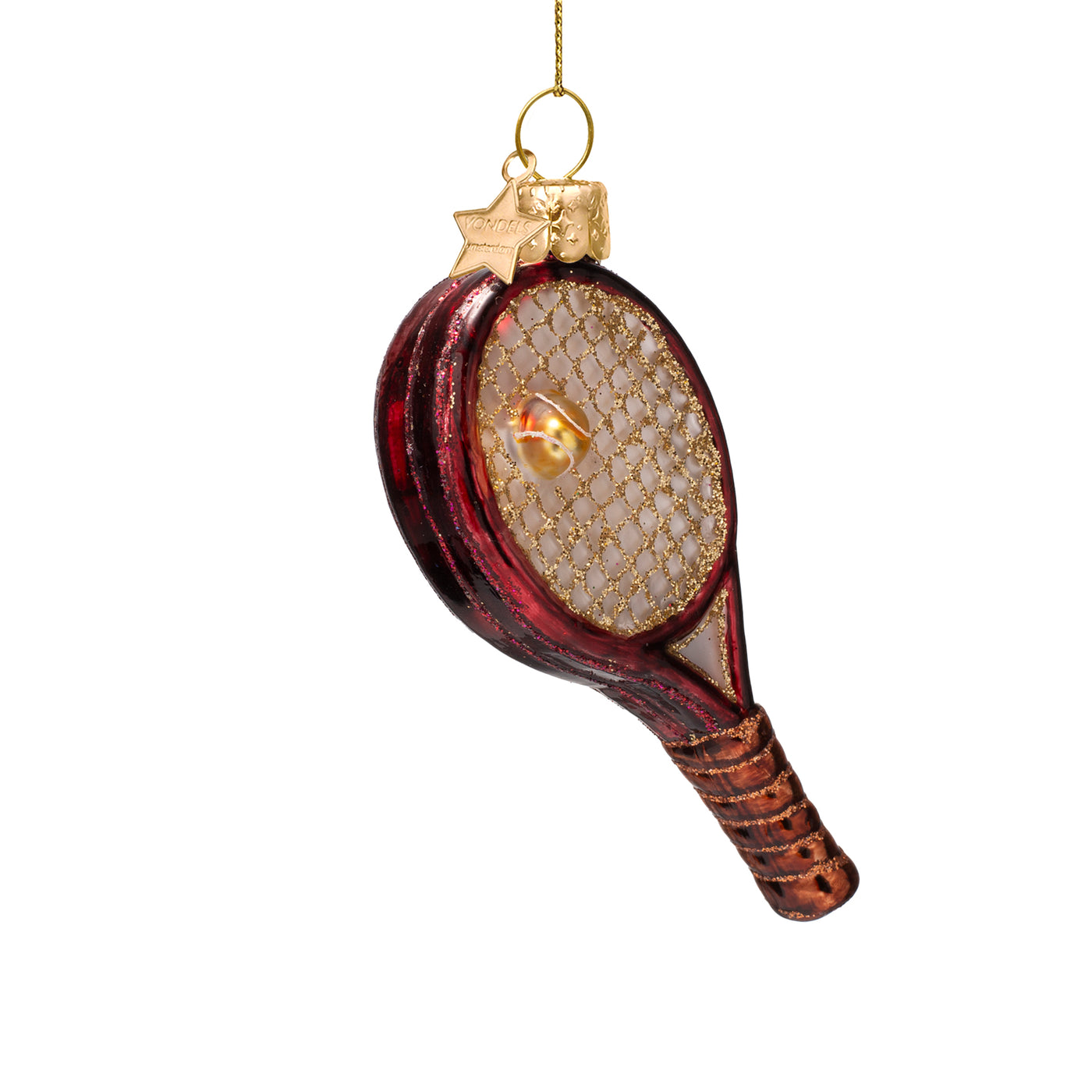 Kerstornament - Vondels Tennisracket
