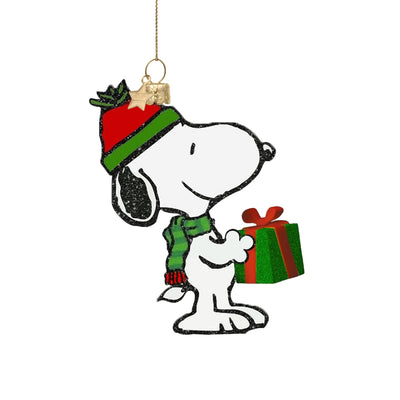 Kerstornament - Vondels Snoopy / Gift