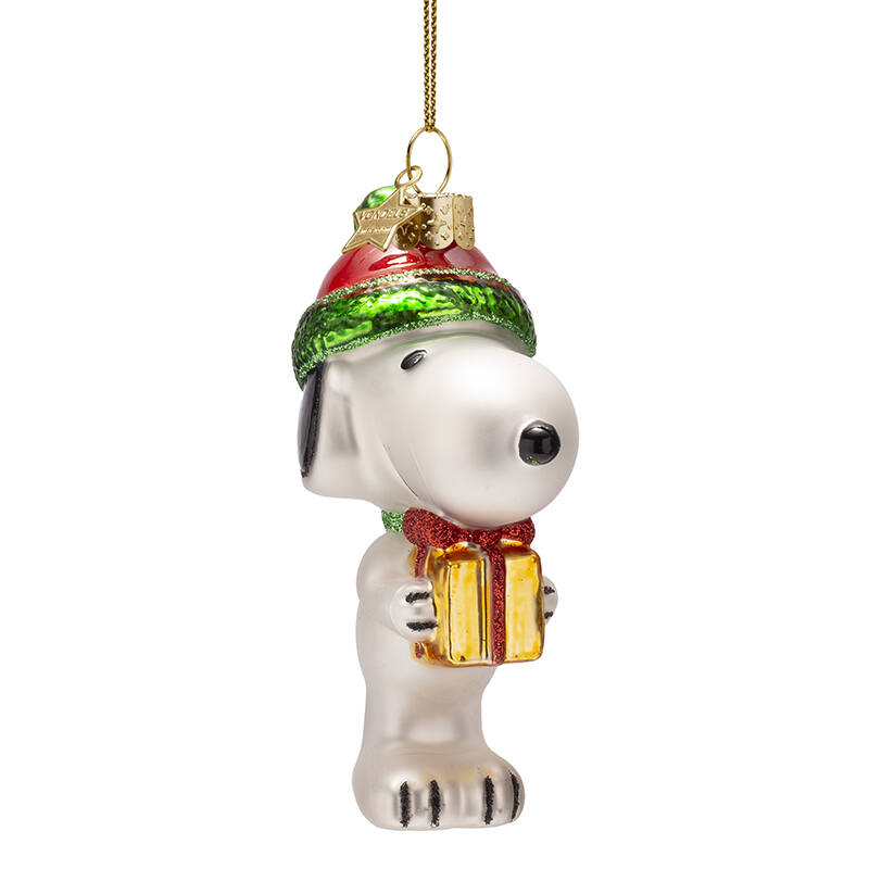 Kerstornament - Vondels Snoopy / Gift